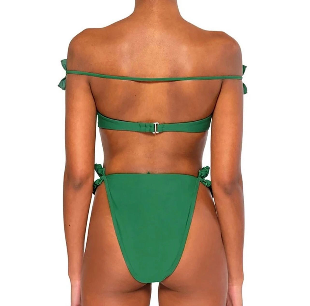 Multi-Way Green Bikini